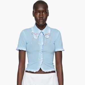 Fancì Club Blue Bow Top - sold out everywhere